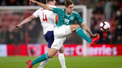 Deutschlands U21 besiegt England 2:1