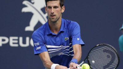 Djokovic scheitert schon im Achtelfinale von Miami
