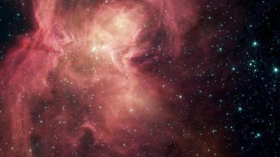NASA-Teleskop zeigt: Schmetterling im All bringt Hunderte Baby-Sterne hervor