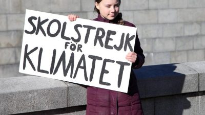Klima-Aktivistin Greta Thunberg schwänzt Schule – ist „mehr gestresst aber glücklicher“