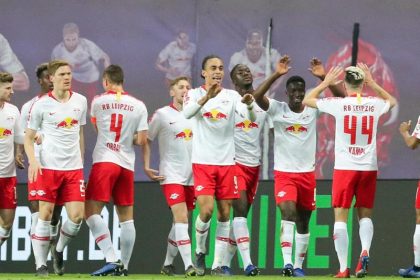 Furiose Leipziger fertigen Hertha ab: Poulsen-Dreierpack