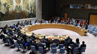 USA drängen im UN-Sicherheitsrat auf Verlängerung des Waffenembargos gegen Iran