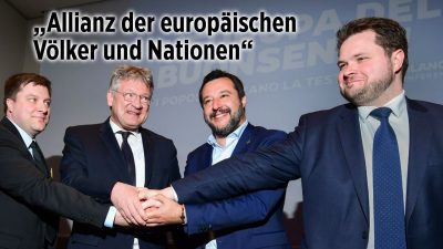 „Allianz der europäischen Völker und Nationen“: Salvini und Meuthen stellen neue EU-Fraktion vor