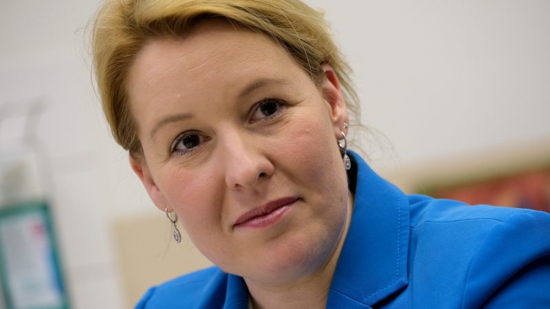 Nach Anschlag in Halle: Familienministerin Giffey fordert Anti-Extremismus-Gesetz