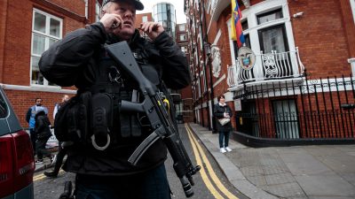 Britische Polizei: Gegen Assange liegt auch US-Auslieferungsgesuch vor