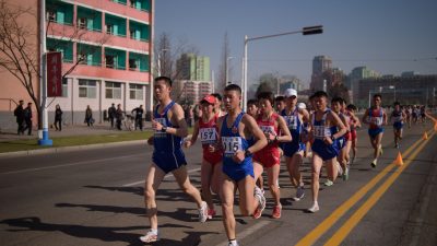 Pjöngjang-Marathon zieht mehr als doppelt so viele westliche Läufer wie 2018 an