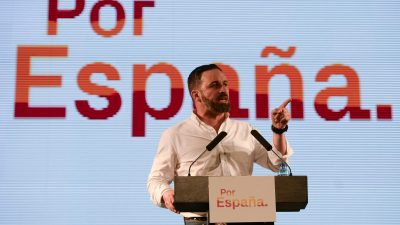 Spanische Partei Vox von TV-Debatte vor Wahl ausgeschlossen