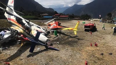 Drei Tote bei Flugzeugunglück am Mount Everest