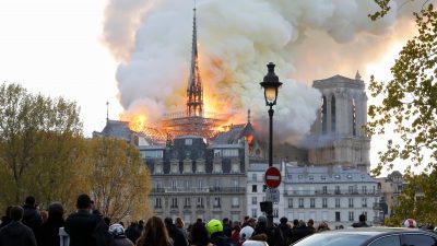Frankreich: Macron stimmt historischem Wiederaufbau von Notre-Dame zu