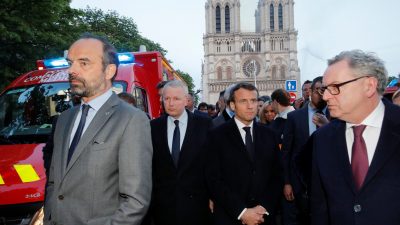 Beliebtheitswerte Macrons seit Brand in Notre-Dame leicht gestiegen