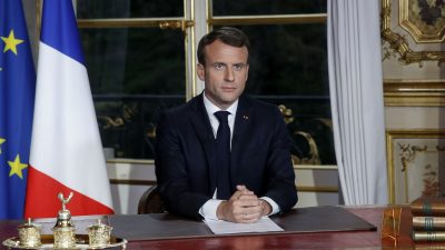 Russische Scherzbolde legen offenbar Präsident Macron mit Telefonstreich rein