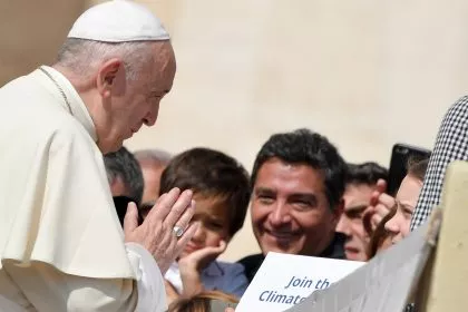 Papst Franziskus bittet Greta Thunberg in Rom: "Bete für mich"