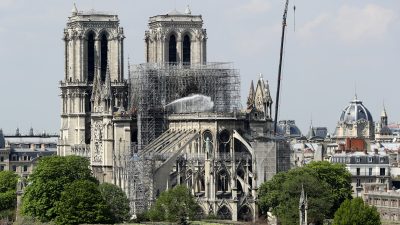 Architekten-Wettbewerb zum Wiederaufbau von Notre-Dame angekündigt