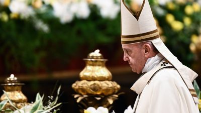 Papst beendet heute Osterfeierlichkeiten mit Messe und Segen