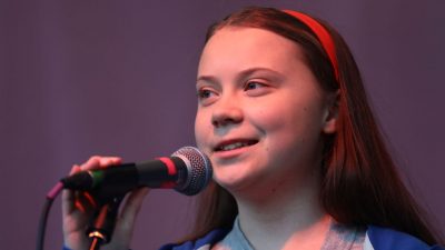 Frenetischer Jubel für Greta in London: Die 16-Jährige wird wie ein Popstar empfangen