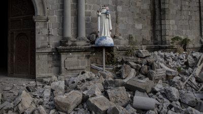 Erdbeben auf den Philippinen: Bisher elf Tote – bis zu 30 Menschen vermisst