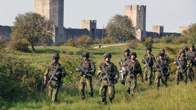 Schweden führte 2017 Wehrpflicht ein: Gotland ist wieder Trainingsgebiet für Soldaten