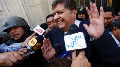 In den Kopf geschossen: Peruanischer Ex-Präsident tötet sich bei Verhaftung selbst
