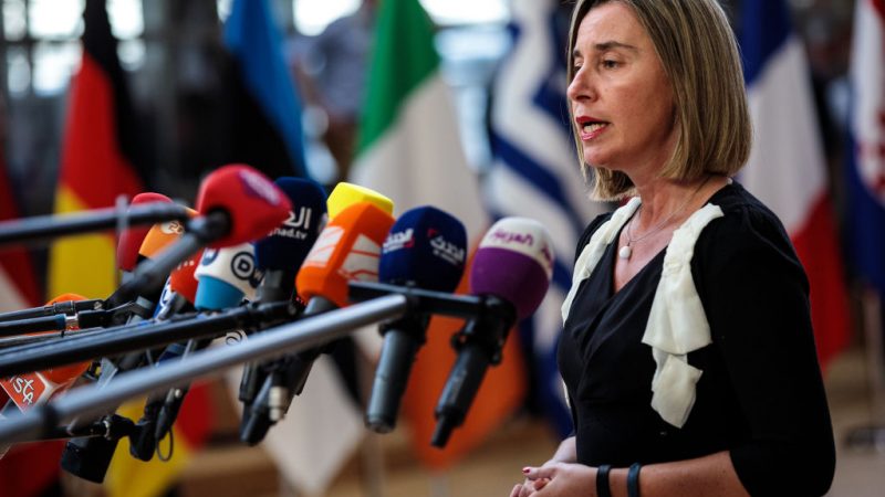 EU-Außenbeauftragte Mogherini fordert Rückkehr der Schiffe der EU-Mission „Sophia“ ins Mittelmeer