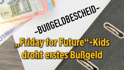 „Friday for Future“: Erste Bußgeldandrohung fürs Schuleschwänzen