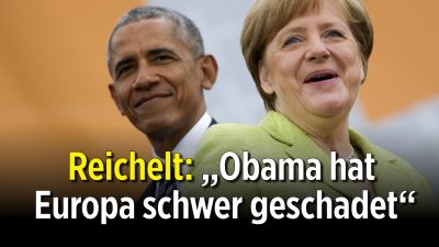 „Bild“-Chef Reichelt: „Merkel empfängt Obama – obwohl dieser Europa schwer geschadet hat“