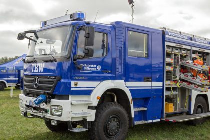 Kleinkind stürzt in drei Meter tiefen Schacht