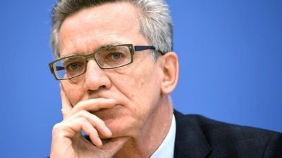 De Maizière nicht zum DFB : «Werde mich nicht bewerben»