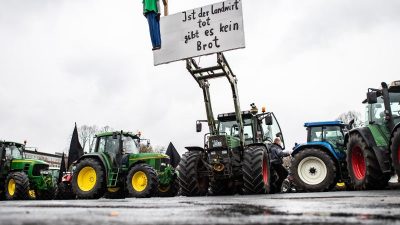 Berlin und Bonn am Dienstag: Bauernprotest mit hunderten Traktoren
