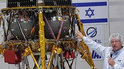 Israelische Mondlandung gescheitert – Raumsonde zerschellt