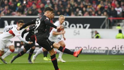 VfB Stuttgart in Not – Havertz schießt Bayer zum Sieg