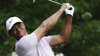 Tiger Woods hat fünften Masters-Triumph vor Augen