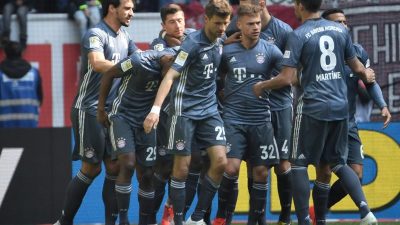 Bayern geben sich gegen Düsseldorf keine Blöße