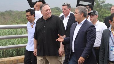 Pompeo in Südamerika – Appell an Maduro: „Öffnen Sie die Brücke, öffnen Sie die Grenze“
