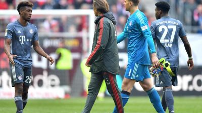 Bayern-Torwart Neuer erleidet Muskelfaserriss