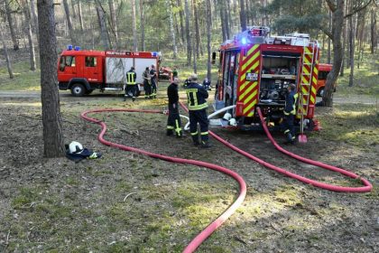 Großer Waldbrand nördlich von Berlin, Moorbrand bei Bad Bentheim