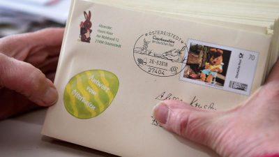 Post für den Osterhasen: 40.560 Kinder schrieben einen Brief nach Ostereistedt