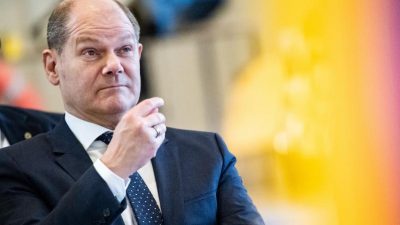 Finanzminister Olaf Scholz präsentiert die Steuerschätzung