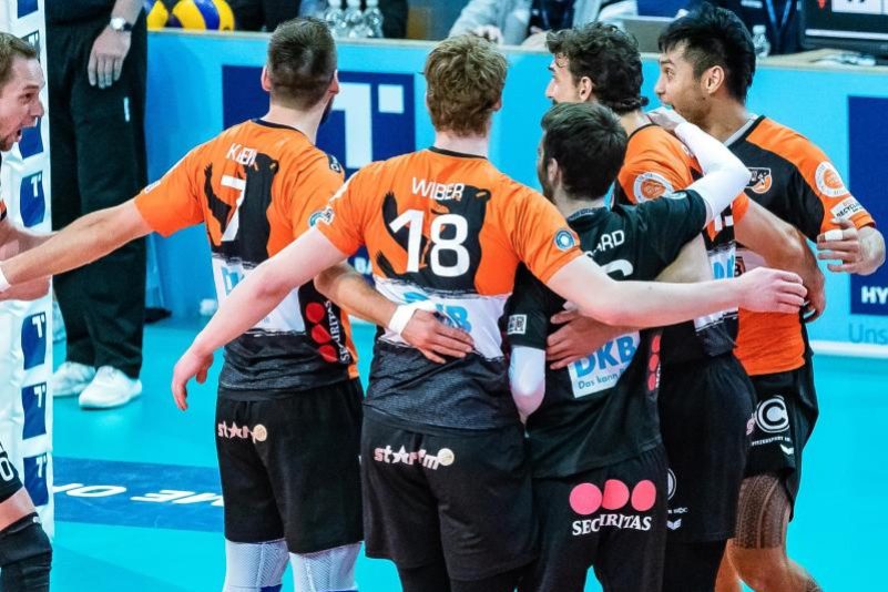 3:0 gegen Haching – Berlin Volleys stehen erneut im Finale
