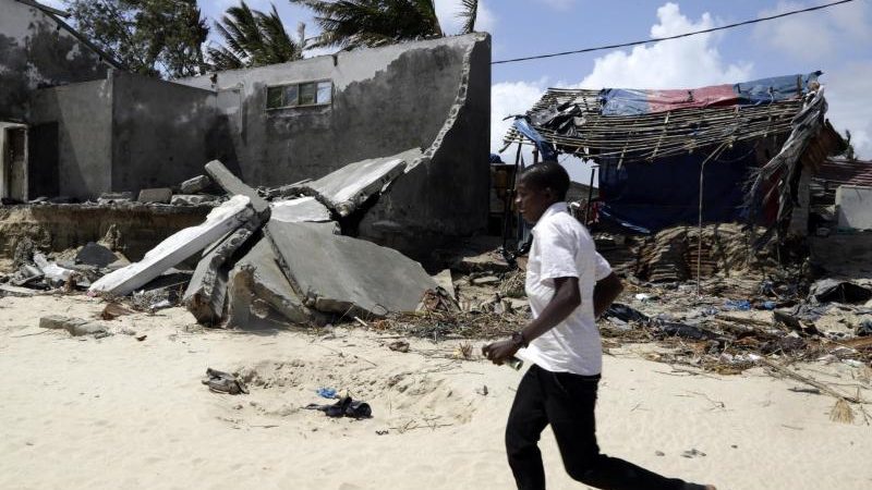 Sorge vor neuem Leid: Weiterer Zyklon trifft Mosambik