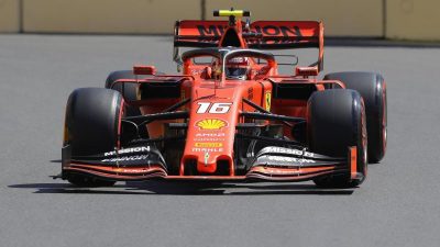 Ferrari-Pilot Leclerc nach Unfall in Baku-Qualifikation raus