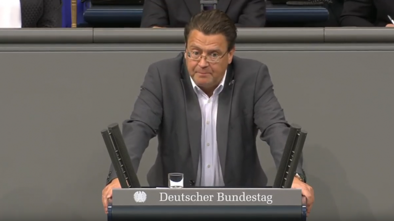 Kritik im Bundestag: Stephan Brandner spricht Bundespräsident Steinmeier an + Video
