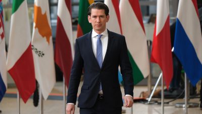 Österreichs Kanzler Kurz rechnet mit Abwahl durch „Rot und Blau“