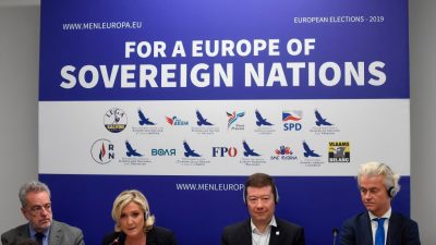 Le Pen, Meuthen, Wilders: Ein Dutzend rechtsgerichtete Parteichefs versammelt sich vor EU-Wahl in Mailand