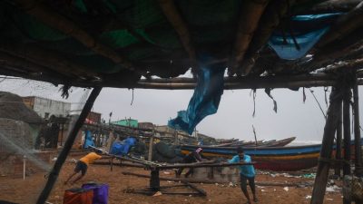 Orkantief „Fani“ in Indien: Fast 800.000 Menschen fliehen vor schlimmstem Sturm seit Jahren