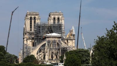 Bleirisiko nach Brand in Notre-Dame? Gesundheitsbehörde ermittelt