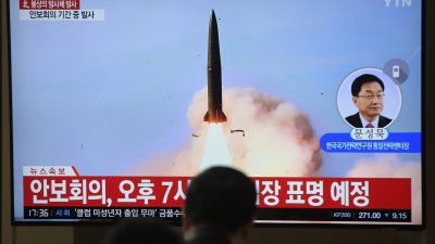 Nordkoreas „Langstrecken-Angriff“ war offenbar nur ein Kurzstreckenraketen-Test
