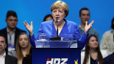 Merkel vor EU-Wahl: Nationalisten und Rechtspopulisten wollen „das Europa unserer Werte zerstören“