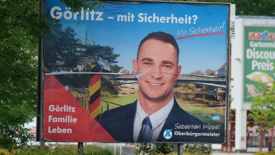 Görlitz: AfD gewinnt ersten Wahlgang zur Oberbürgermeisterwahl