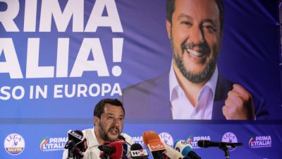 Klare Nummer 1: Rechte Lega in Italien erreicht bei Europawahl 34,3 Prozent der Stimmen
