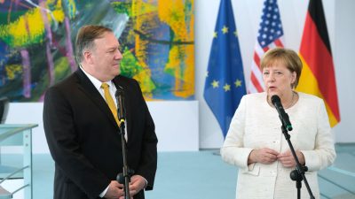 Kanzlerin Merkel betont enges Verhältnis zwischen USA und Deutschland